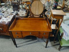19th century mahogany side table Thumbnail 2