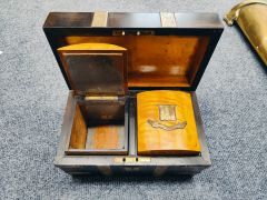 19th century tea caddy Thumbnail 4