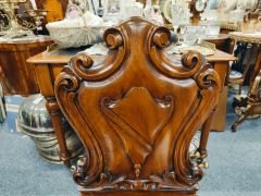 Mahogany hall chair Thumbnail 2