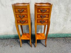 Pair of french pedestals Thumbnail 1