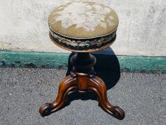 Victorian mahogany stool Thumbnail 2