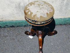 Victorian mahogany stool Thumbnail 3