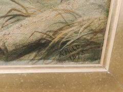 19th century gilt framed oil painting Thumbnail 4