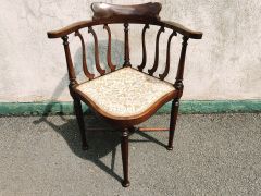 Mahogany corner chair Thumbnail 4