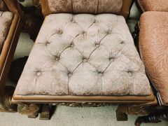 Set of eight painted gilt chairs Thumbnail 4