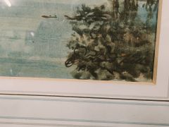 Gilt framed watercolour Thumbnail 4