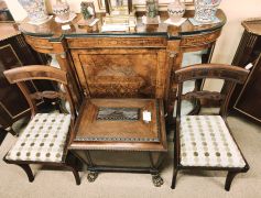 Pair of mahogany chairs Thumbnail 2