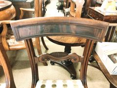 Pair of mahogany chairs Thumbnail 4