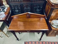 Victorian mahoagny hall table Thumbnail 2