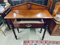 Victorian mahoagny hall table Thumbnail 4