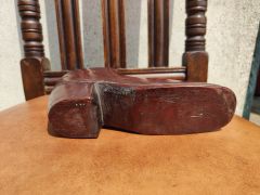 19th century wooden shoe snuff box Thumbnail 3