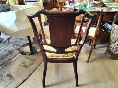Edwardian mahogany armchair Thumbnail 4