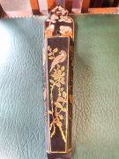 Chinese wooden laquered / painted  wall hanger Thumbnail 2