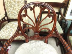 Mahogany armchair Thumbnail 2
