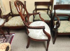Mahogany armchair Thumbnail 3