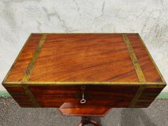 Victorian mahogany writing box  Thumbnail 2