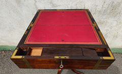 Victorian mahogany writing box  Thumbnail 3