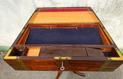 Victorian mahogany writing box  Thumbnail 4