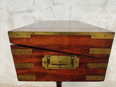 Victorian mahogany writing box  Thumbnail 3