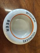 William youngers beer ,porcelain ashtray (vintage) Thumbnail 2