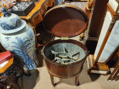 Georgian mahogany wine cooler Thumbnail 3