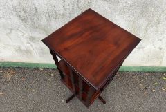Mahogany revolving bookstand Thumbnail 3