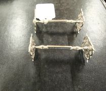 Pair of irish silver knife rests Thumbnail 3