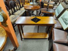 1930s oak side table Thumbnail 4