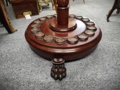 Victorian mahogany billiard cue stand  Thumbnail 3