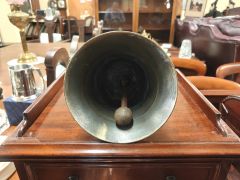 Antique brass bell Thumbnail 2