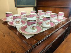 Set of 12 coffee cups and saucers Thumbnail 3