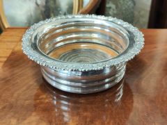 Pair of silver coasters Thumbnail 2