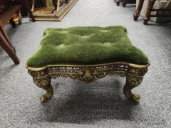 Victorian brass foot stool  Thumbnail 2