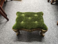 Victorian brass foot stool  Thumbnail 3