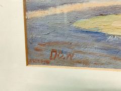 D. bond walker framed oil painting  (ulster artist) Thumbnail 3