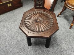 Oak spinning chair Thumbnail 3