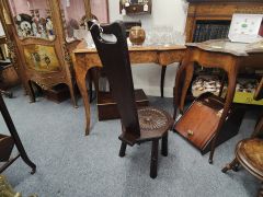 Oak spinning chair Thumbnail 4