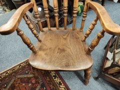 Victorian elm chair Thumbnail 2