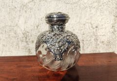 Silver topped perfume bottle Thumbnail 2