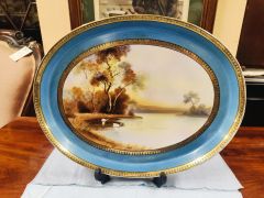 Japanese noritake porcelain tray Thumbnail 2