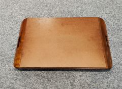 Butterfly framed mahogany tray Thumbnail 4