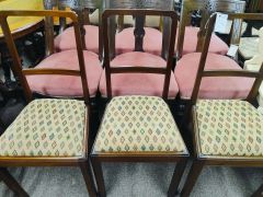 Three mahogany chairs Thumbnail 2