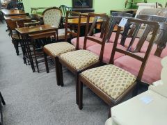 Three mahogany chairs Thumbnail 3