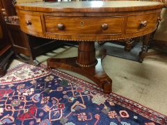 William Iv mahogany drum table Thumbnail 3