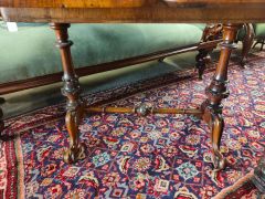 Victorian burr-walnut card table Thumbnail 3