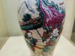 Chinese crackleware vase Thumbnail 3