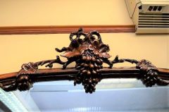 Victorian walnut mirrorback sideboard Thumbnail 3