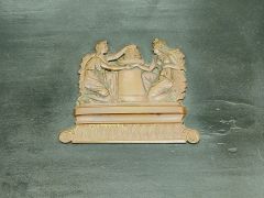 19th century ebony tea caddy Thumbnail 4