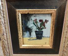 Gilt framed still life oil Thumbnail 2