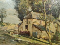 Framed scottish oil painting signed Thumbnail 2